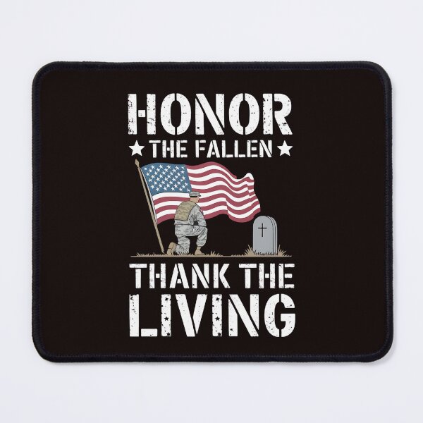 Item preview, Honor The Fallen Thank The Living US Flag Memorial Day designed and sold by MAKOPOKOShop.