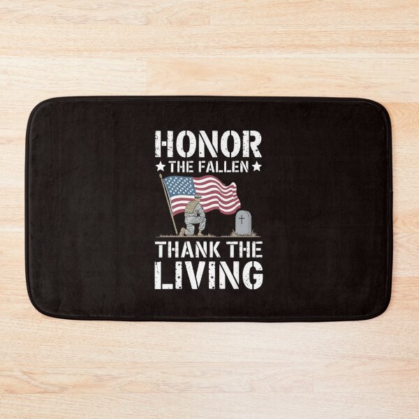 Artikelvorschau, Ehre den Gefallenen, danke den Lebenden, US-Flagge, Memorial Day entworfen und verkauft von MAKOPOKOShop.