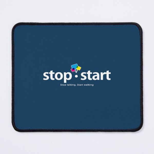 Item preview, Stop talking. Start walking  designed and sold by Vanich-Panich.