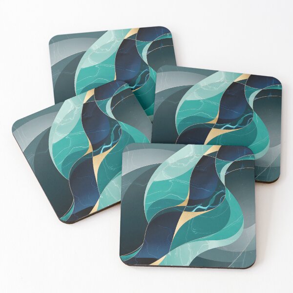 Item preview, Elegant Abstract Waves designed and sold by CrystalCove11.