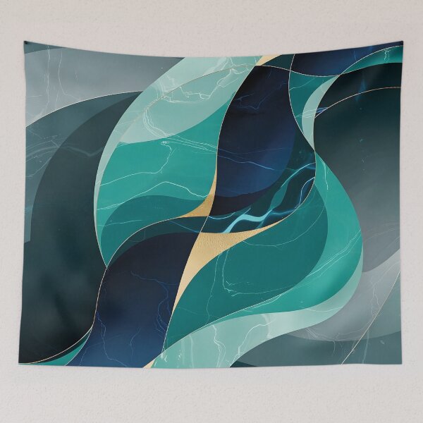 Item preview, Elegant Abstract Waves designed and sold by CrystalCove11.