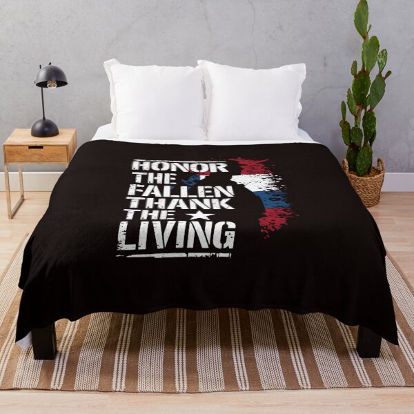 Item preview, Honor The Fallen Thank The Living Veteran Memorial Day 1 designed and sold by MAKOPOKOShop.