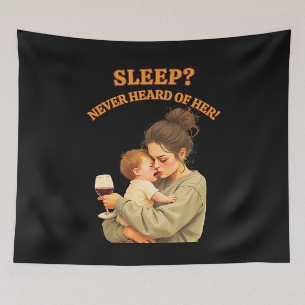 Item preview, Sleep? Never Heard Of Her designed and sold by elynne9.