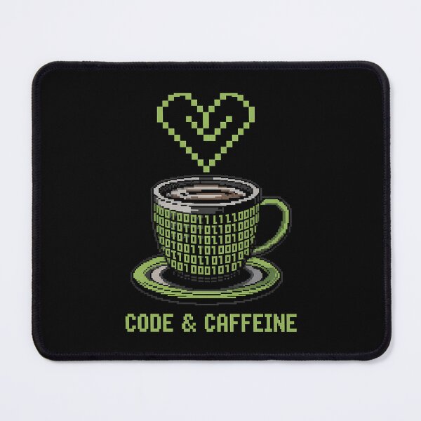 Item preview, Code & Caffeine Design - Retro Tech Gift designed and sold by PrintF-Coffee.
