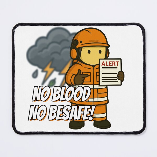 Item preview, Custom: No Blood, No BeSafe designed and sold by Flashover.