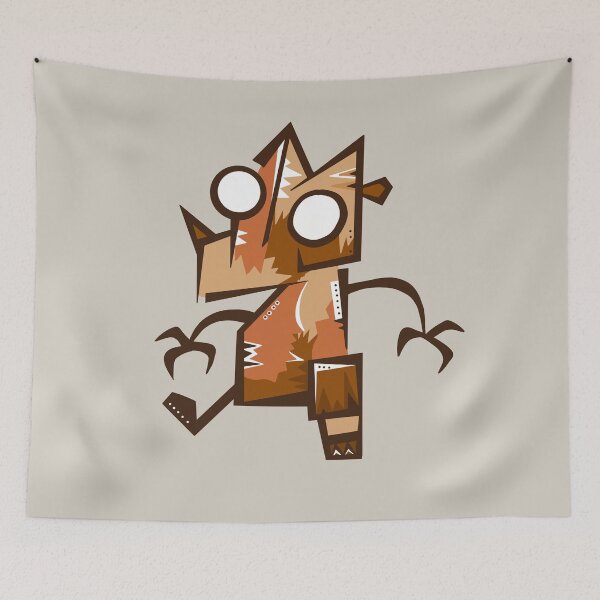 Item preview, Tribal Crazy Rhino designed and sold by GabiDoodles.