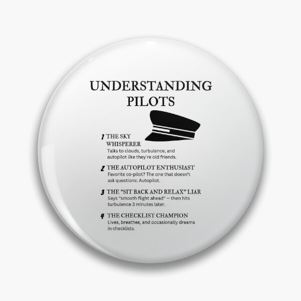 Item preview, Understanding Pilots – Funny Aviation Humor for Flight Pros designed and sold by PsyFlow35.