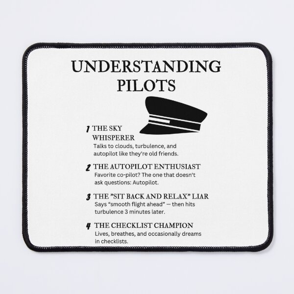 Item preview, Understanding Pilots – Funny Aviation Humor for Flight Pros designed and sold by PsyFlow35.