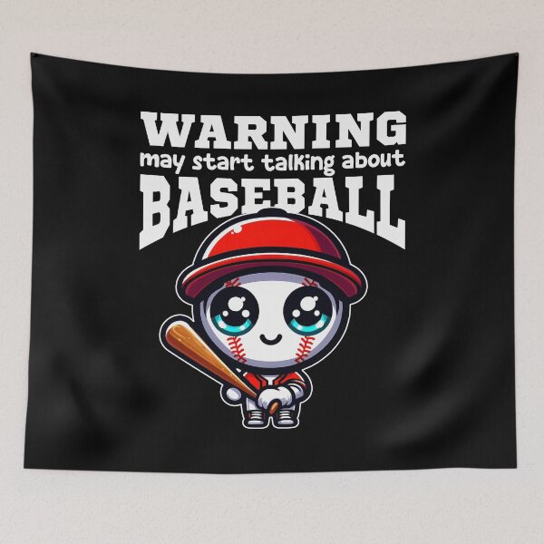 Item preview, MAY START TALKING ABOUT BASEBALL - BASEBALL GIFT designed and sold by KEF Custom.