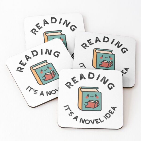 Item preview, reading, its a novel idea designed and sold by the-book-store.