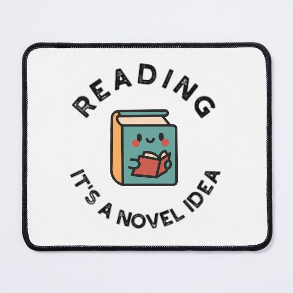 Item preview, reading, its a novel idea designed and sold by the-book-store.