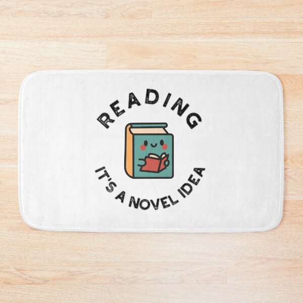 Item preview, reading, its a novel idea designed and sold by the-book-store.