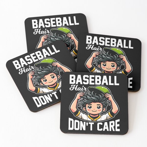Item preview, BASEBALL HAIR, DON'T CARE - BASEBALL GIFT designed and sold by KEF Custom.