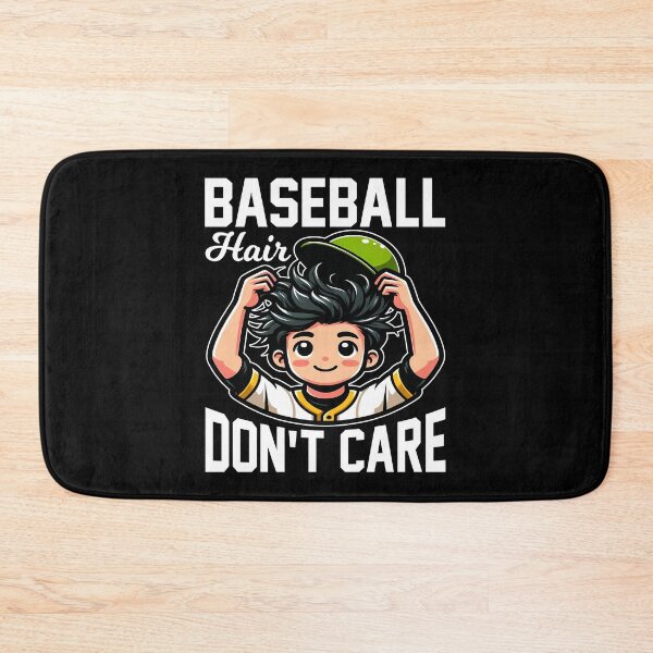 Item preview, BASEBALL HAIR, DON'T CARE - BASEBALL GIFT designed and sold by KEF Custom.