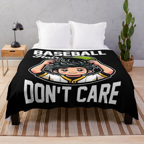 Item preview, BASEBALL HAIR, DON'T CARE - BASEBALL GIFT designed and sold by KEF Custom.