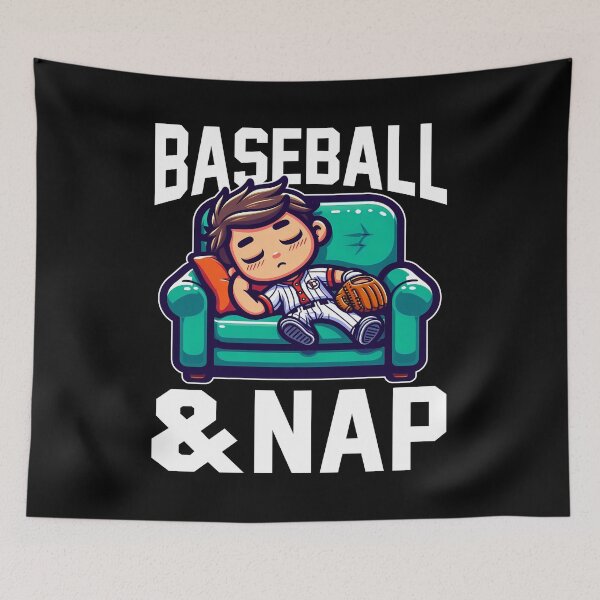 Item preview, BASEBALL AND NAP - BASEBALL GIFT designed and sold by KEF Custom.
