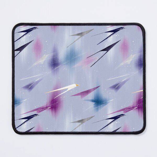 Item preview, Ethereal Light Streaks with Gold, Purple, and Blue Tones designed and sold by Moisky Patterns.