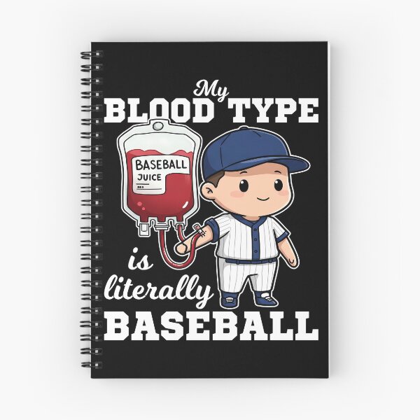 Item preview, MY BLOOD TYPE IS BASEBALL - BASEBALL GIFT designed and sold by KEF Custom.