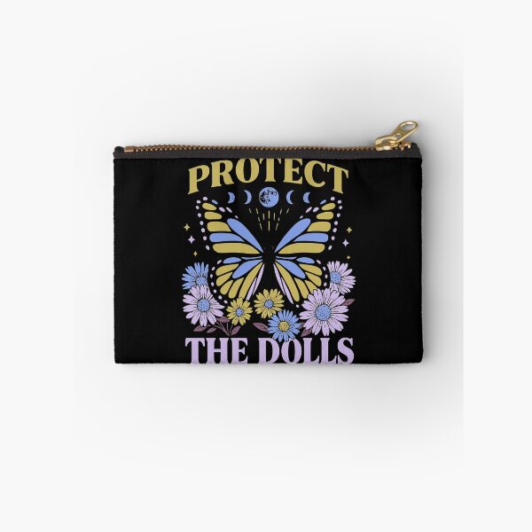 Aperçu de l'œuvre PROTÉGEZ LES POUPÉES - PAPILLON ET FLEURS GROOVY créée et vendue par justyna-s28.