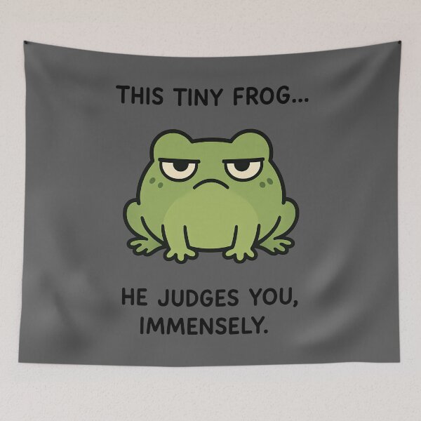 Item preview, This Frog… He Judges You. designed and sold by TSQ.