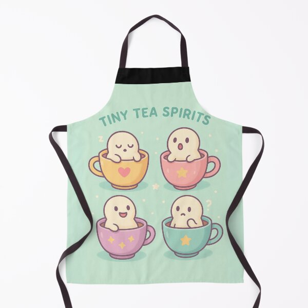 Item preview, Tiny Tea Spirits – Whimsical Pastel Creatures in Cozy Cups Design designed and sold by Laugh & Rewind .