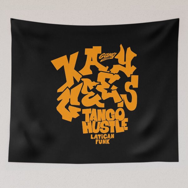 Item preview, Kay-Gees "Tango Hustle" Funk Band Tribute Design designed and sold by Boogosh.