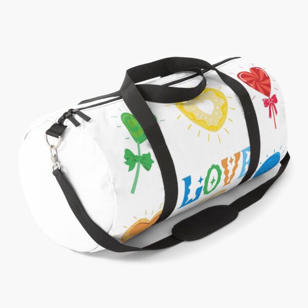 Item preview, Love is Love – Colorful Candy Heart Rainbow designed and sold by ZerotwoStudio.