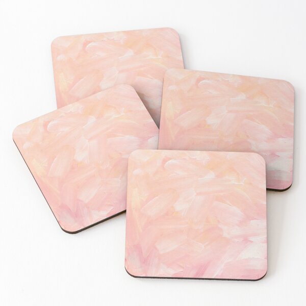 Item preview, Abstract pink hand painted. Elegant simple blush brushstrokes designed and sold by Remioni.