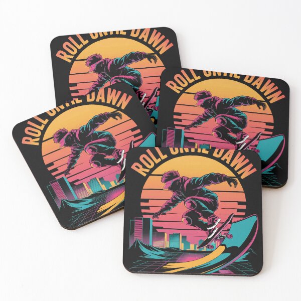 Item preview, Roll Until Dawn Skateboarding designed and sold by 89BLACK.