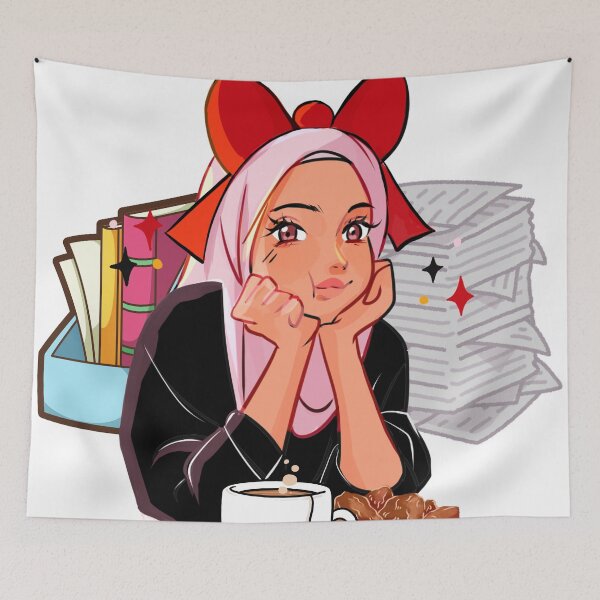 Item preview, Tea Break Tawakkul Activated Muslimah Art Only | Hijabi Study Motivation designed and sold by Sabr and Chai.
