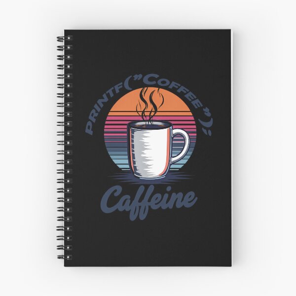 Item preview, Copy of Code & Caffeine Design - Retro Tech Gift designed and sold by PrintF-Coffee.