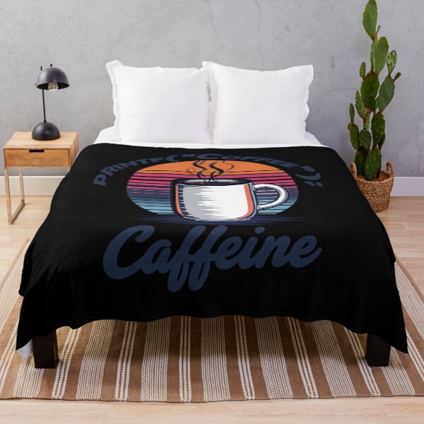 Item preview, Copy of Code & Caffeine Design - Retro Tech Gift designed and sold by PrintF-Coffee.