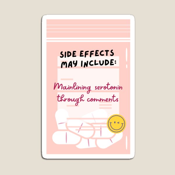 Item preview, Copy of Side effects may include… designed and sold by LesPettyMots.