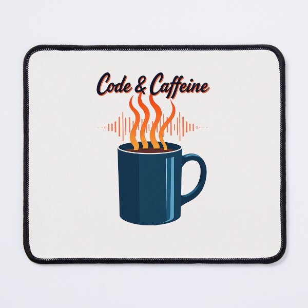Item preview, Code & Caffeine Design - Modern Tech Gift designed and sold by PrintF-Coffee.