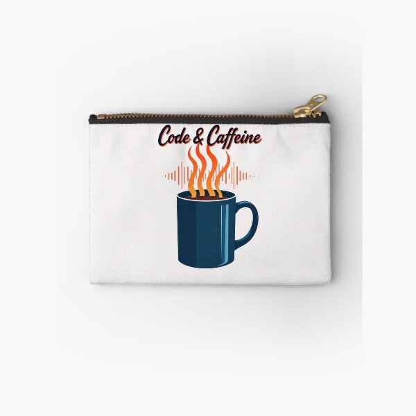Item preview, Code & Caffeine Design - Modern Tech Gift designed and sold by PrintF-Coffee.
