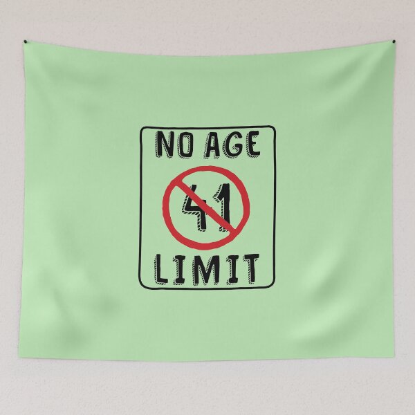 Item preview, No Age Limit 41st Birthday Gifts Funny B-day for 41 Year Old designed and sold by MemWear.