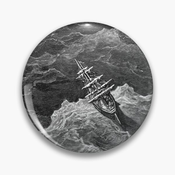 Item preview, Ship in Stormy Sea designed and sold by Craphe.