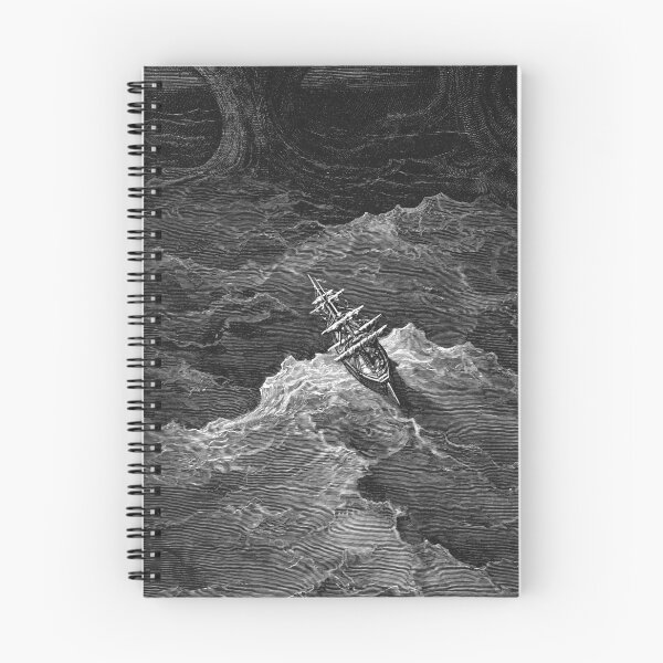 Item preview, Ship in Stormy Sea designed and sold by Craphe.