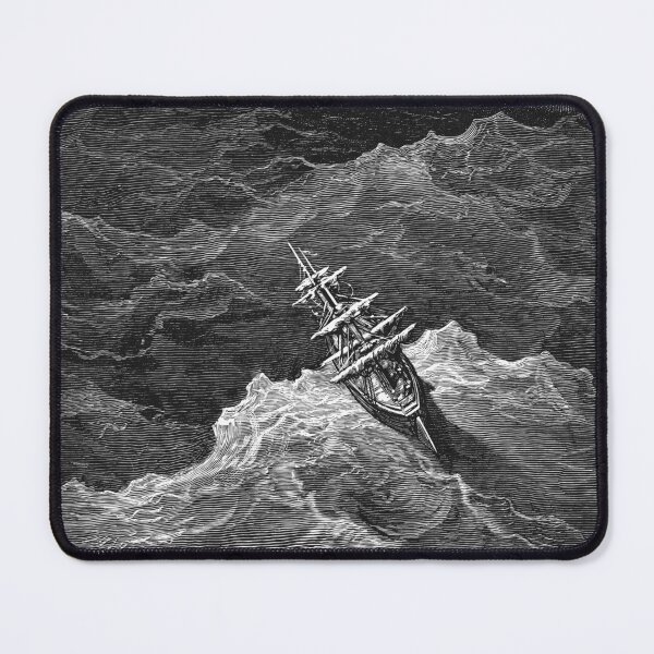 Item preview, Ship in Stormy Sea designed and sold by Craphe.