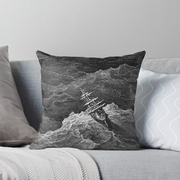 Item preview, Ship in Stormy Sea designed and sold by Craphe.