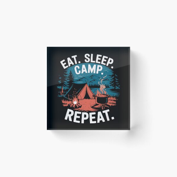 Item preview, Camping Adventures | Explore Nature with Our Outdoor Enthusiast Design designed and sold by Evolved Ape.