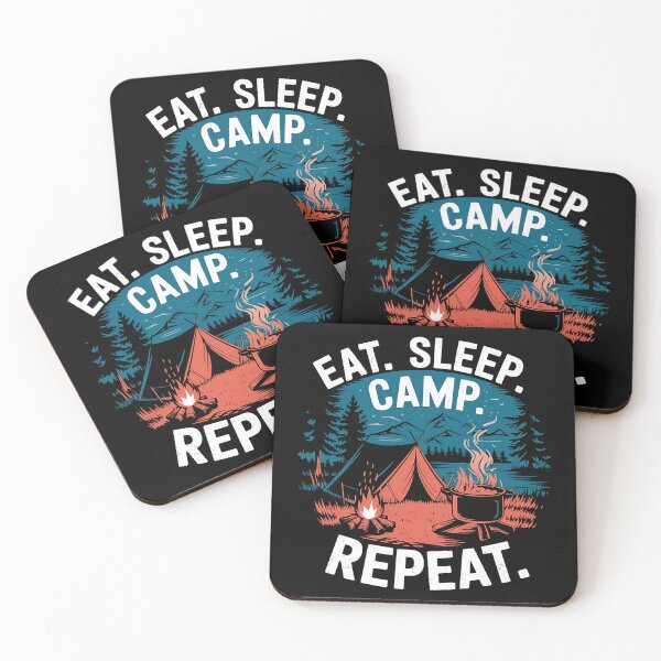 Item preview, Camping Adventures | Explore Nature with Our Outdoor Enthusiast Design designed and sold by Evolved Ape.