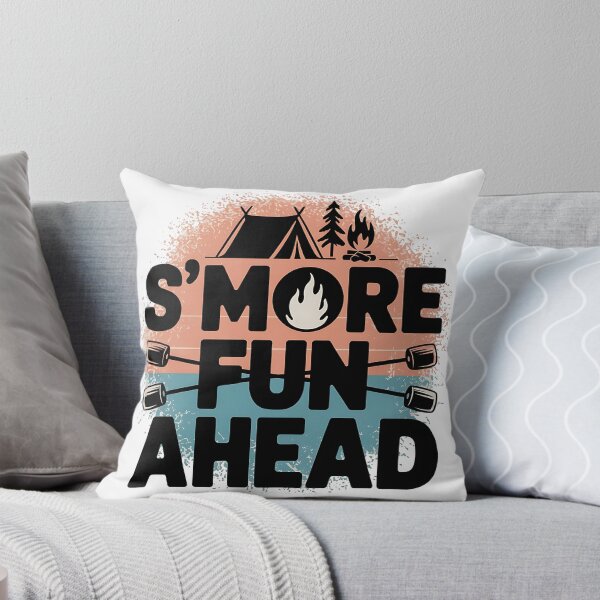 Item preview, More Fun Ahead | Fun Camping Design for Outdoor Enthusiasts designed and sold by Evolved Ape.