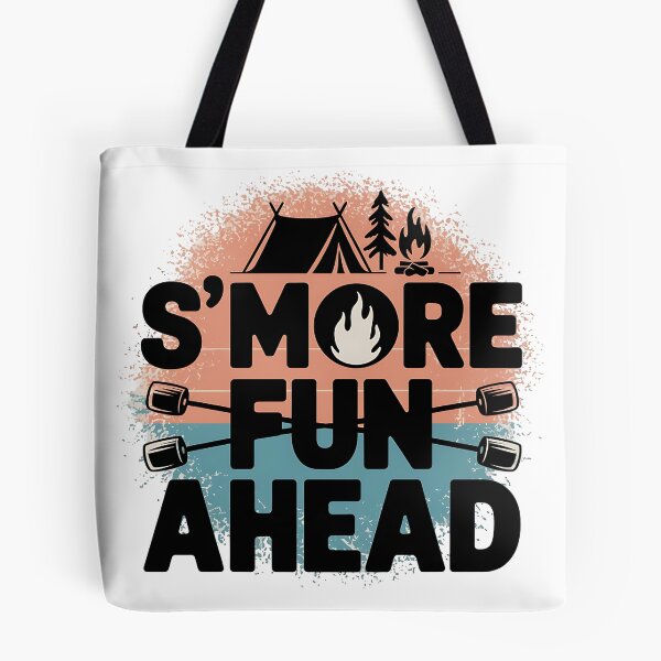 Item preview, More Fun Ahead | Fun Camping Design for Outdoor Enthusiasts designed and sold by Evolved Ape.