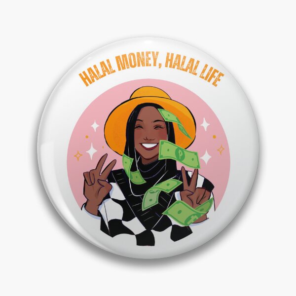 Item preview, Halal Money Halal Life | Muslimah Wealth and Success Art designed and sold by Sabr and Chai.