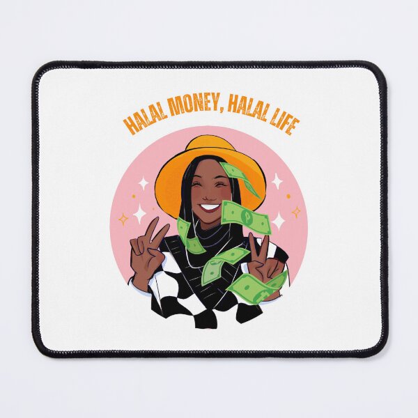 Item preview, Halal Money Halal Life | Muslimah Wealth and Success Art designed and sold by Sabr and Chai.