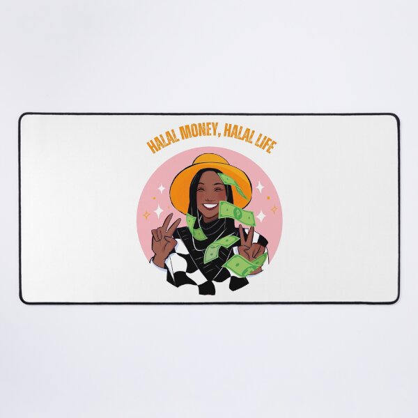Item preview, Halal Money Halal Life | Muslimah Wealth and Success Art designed and sold by Sabr and Chai.