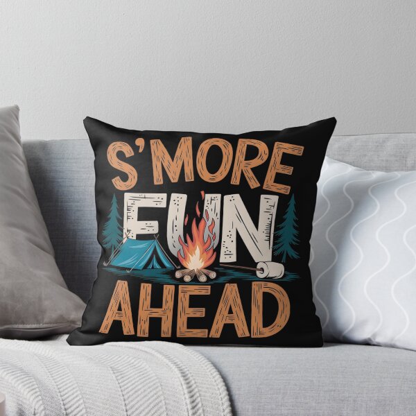 Item preview, More Fun Ahead | Fun Camping Design for Outdoor Enthusiasts designed and sold by Evolved Ape.