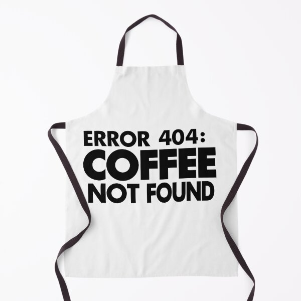 Item preview, Error 404 Coffee Not Found Design - Tech Humor Gift designed and sold by PrintF-Coffee.
