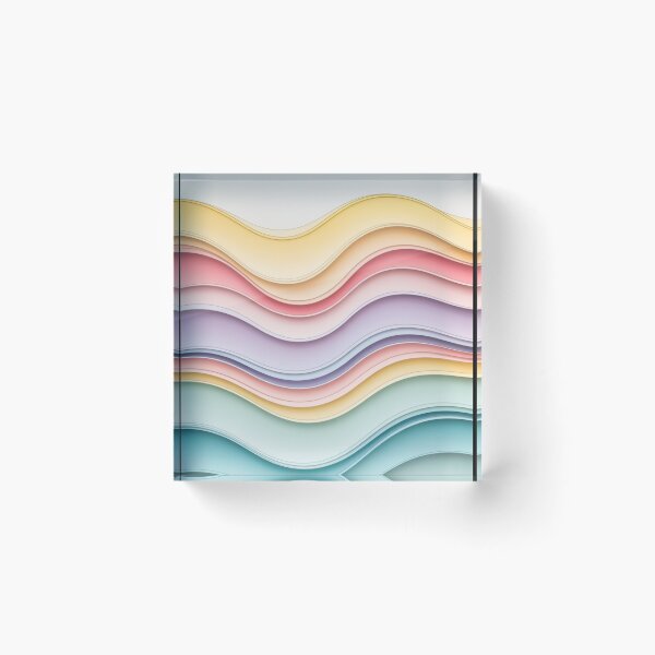 Item preview, Gentle Wave Layers designed and sold by SignumShop.